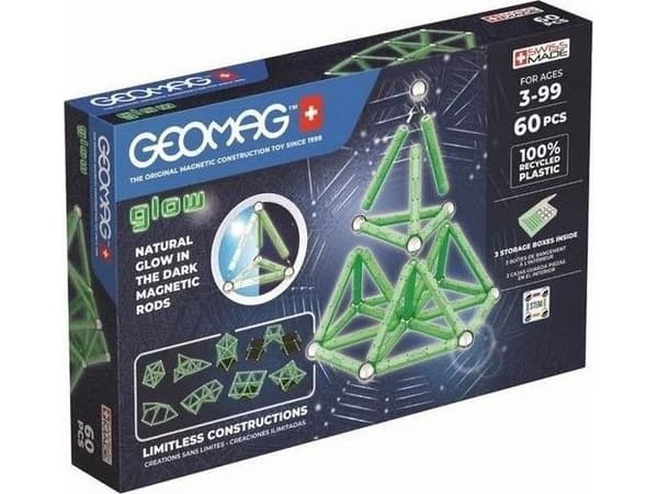 Geomag Glow Recycled 60 st.