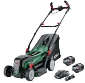 Bosch AKKU PLÆNEKLIPPER ROTAK 37CM 2X18V 2X4AH