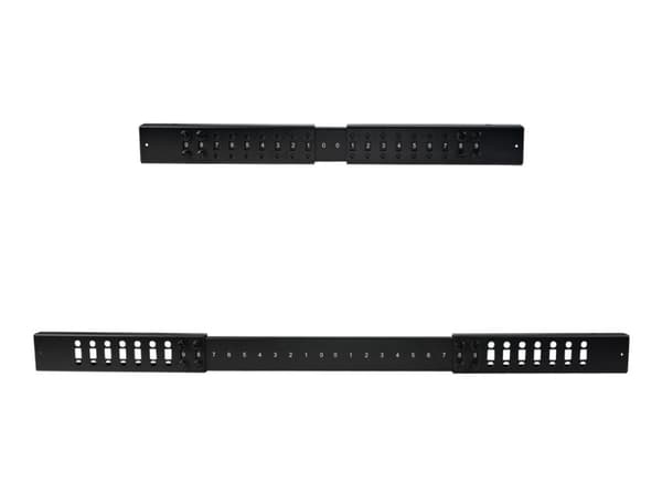 Startech 15U 19" Open Frame Server Rack, 4 Post Adjustable Depth 22-40" Mobile, Free Standing Rolling Network/Computer Equipment Data Rack, Dell Po...
