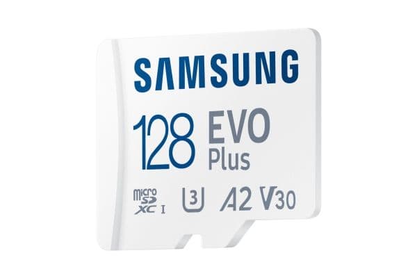 Samsung EVO Plus MB-MC128SA - Flashminneskort (microSDXC till SD-adapter ingår) - 128 GB
