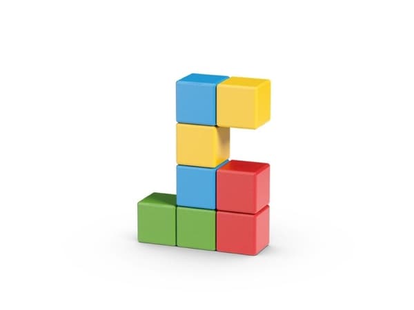 Geomag MagiCube GM246, 1 År, 64 styck, Plast