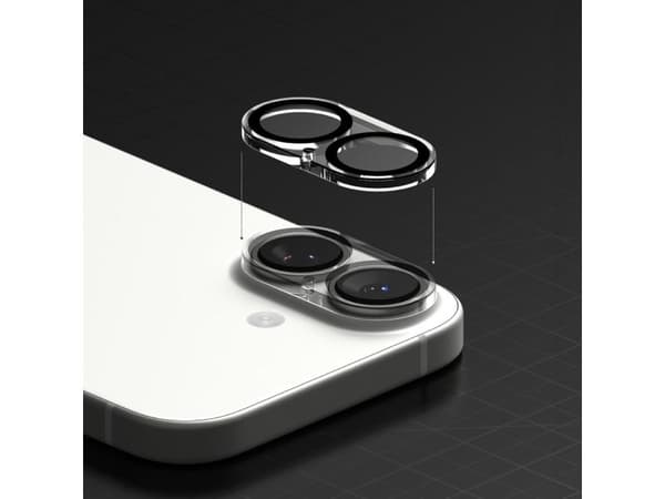 Ringke CAMERA FULL COVER skydd 2-pack iPhone 17 - svart