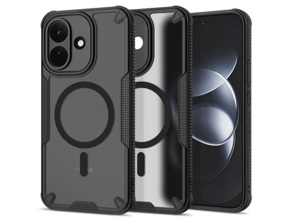 Tech-Protect Rugged Shield MagSafe Case for Xiaomi Redmi Note 17 Pro 5G - Matte Black