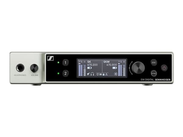 Sennheiser Evolution Wireless Digital EW-DX EM 2 - Trådløs lydmottaker for trådløst mikrofonsystem