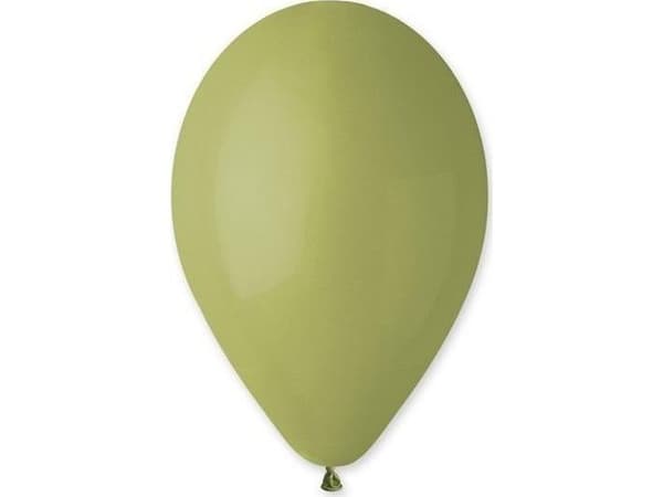 GoDan Pastel balloons olive 30cm 100pcs