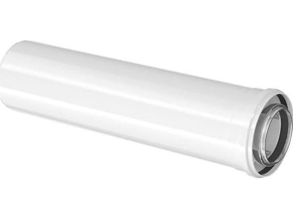 Bosch DN80/125 - 1 m rör - balanserat utlopp