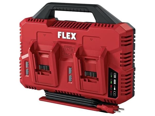 Flex batteriladdare dubbel CA SP 2x12/18V
