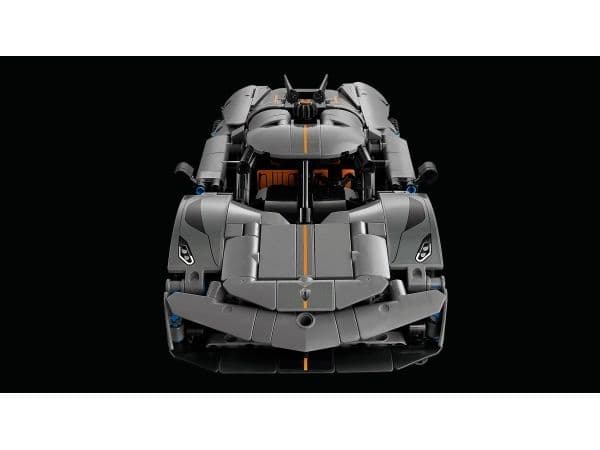 LEGO Technic 42173 Koenigsegg Jesko Absolut grå hyperbil