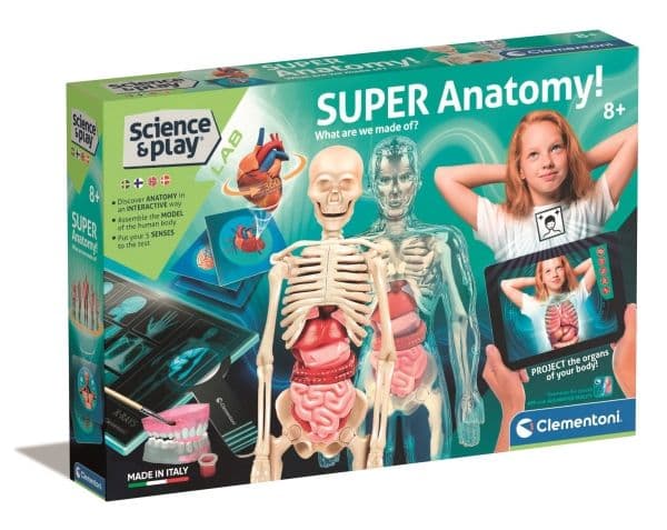 Clementoni Super Anatomy vitenskapssett