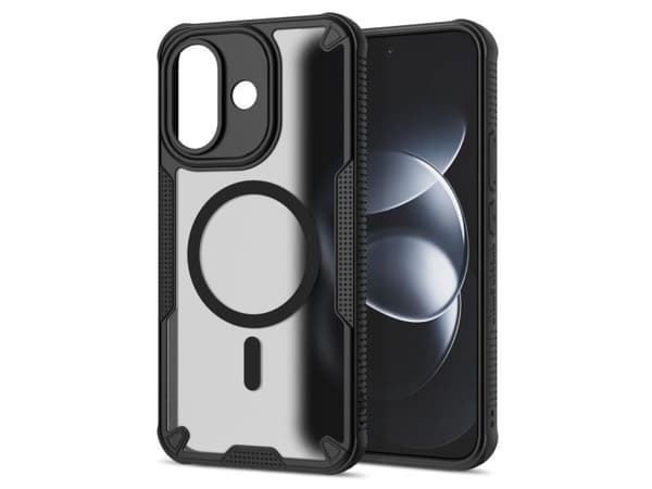 Tech-Protect Rugged Shield MagSafe Case for Xiaomi Redmi Note 17 Pro 5G - Matte Black