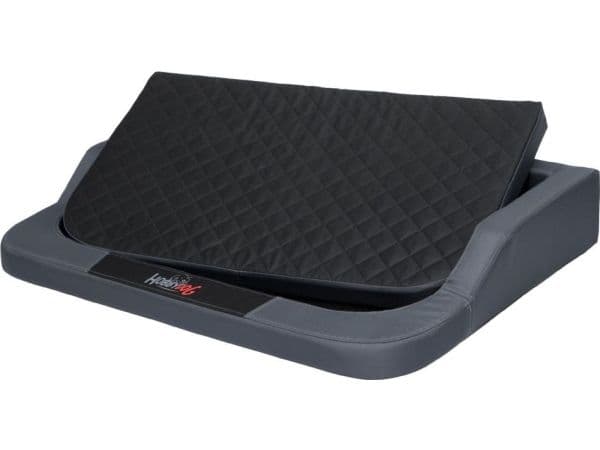 HOBBYDOG L (R1) MEDICO STANDARD (CODE) GRAPHITE WITH BLACK MATTRESS