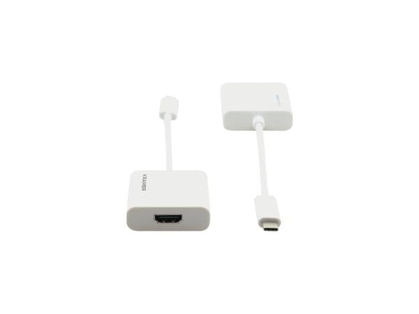 Kramer Electronics ADC-U31C/HF, 0,17 m, USB Type-C, HDMI Type A (Standard), uros, naaras, suora
