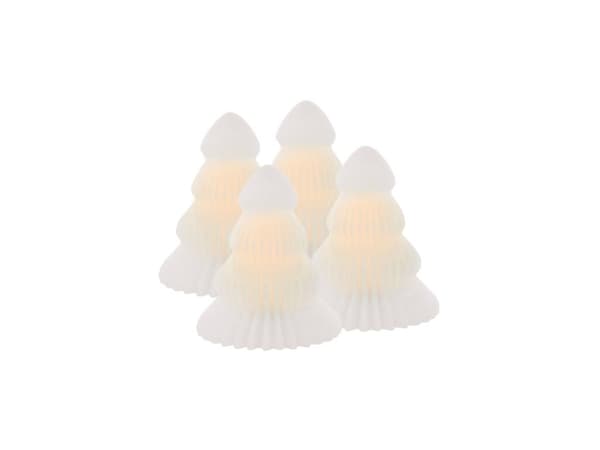 Sirius Claire Mini-julgranar - 4 st - H 7 cm