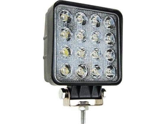 Amio Arbetslampa AWL05 16 LED Flat 9–60 V