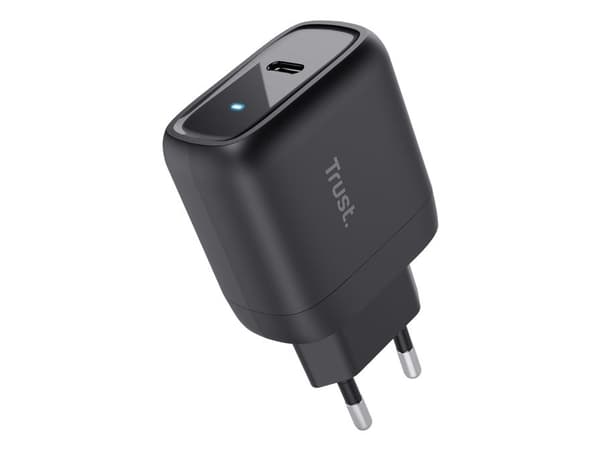 Trust MAXO 45W USB-C GaN-lader CHARGER BLAC