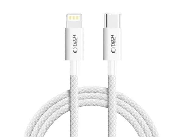 USB-kabel Tech-Protect USB-C - Lightning 2 m grå (5906302380954)