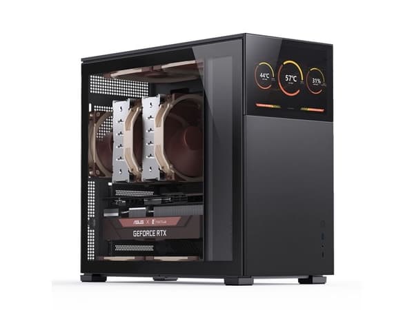 Jonsbo D41 STD - - sidepanel med vindu - USB/lyd