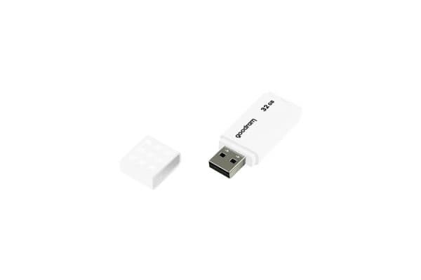 GOODRAM UME2 - USB flash-enhet - 32 GB - USB 2.0 - vit