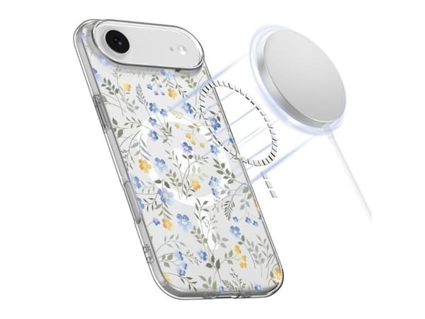 Tech-Protect FlexAir MagSafe Case for iPhone 17 Air - Daisies with Leaves