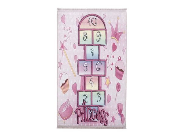 Teppe innendørs Splendid HOPS trykt, rosa, 160 x 120 cm