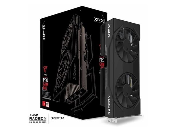 Graphics card. XFX Swift RX 9060XT OC 8 GB
