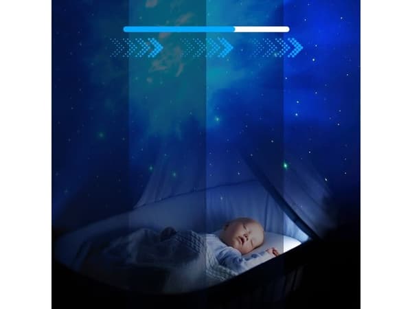 Extralink Starry Sky Projector Galaxy Projector | nattlampe, projektor | for barn, astronautformet