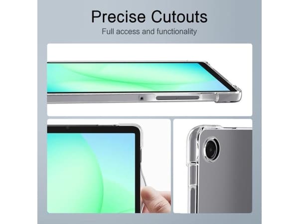 4kom.pl TECH-PROTECT FLEXAIR etui til Galaxy Tab A9 / A11 (8.7) CLEAR