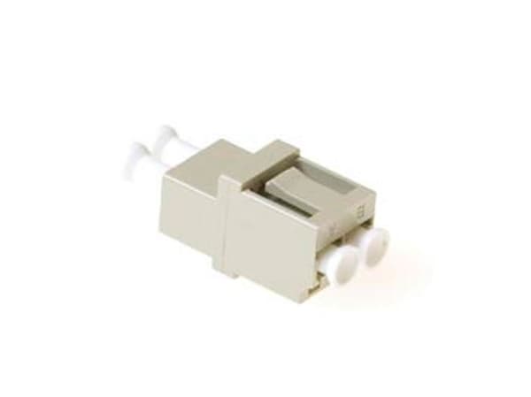 ACT fiberoptisk LC duplex-adapter multimode firkantet LC DUPLEX ADAPTER MM grå OM2 (EA9002)