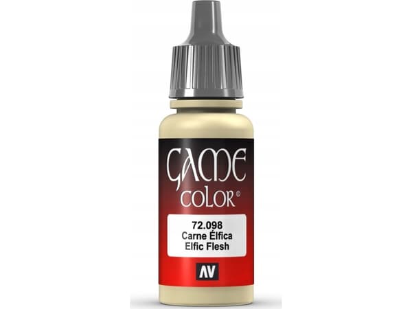Vallejo 72.098, 17 ml, Flesh, Matt, pullo, pullo