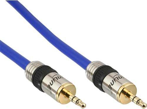 InLine 99952P, 3.5mm, Hankjønn, 3.5mm, Hankjønn, 2 m, Blå
