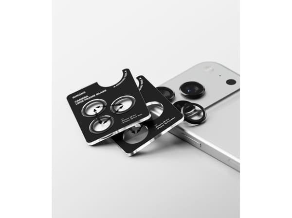 OSLONA APARATU RINGKE CAMERA FRAME PROTECTOR 2-PACK IPHONE 18 PRO / PRO MAX BLACK