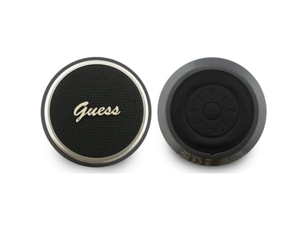 Bluetooth-högtalare Guess 5W Script MetalLogo, svart