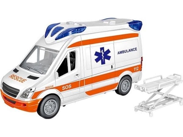Smily Play ambulans med bår