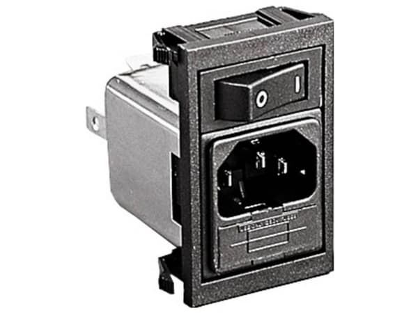 Bulgin BZV01/A0620/02 strömkontakt 1 st