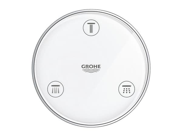 GROHE Rainshower Smartconnect 310 Cube, vägg, krom, G1/2