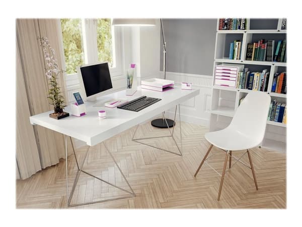Leitz WOW - Pennhållare - polystyren (PS) - rosametallic