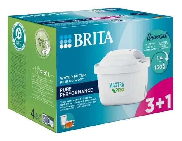 Brita MX+Pro Pure Performance 3+1 (4 st)