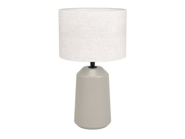 EGLO CAPALBIO bordlampe sand/hvit