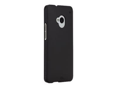Case-mate CM027165, Suojus, HTC, - HTC One, Musta