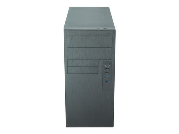 Chieftec HO-11B, Tower, PC, Musta, mikro ATX, SECC, 14 cm