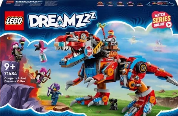 LEGO DREAMZzz 71484 Coopers robotdinosaur C-Rex