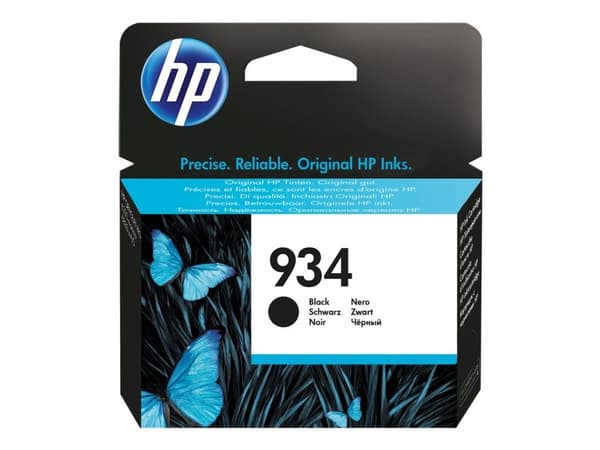 Blækpatron HP 934 C2P19AE, 400 sider, Sort