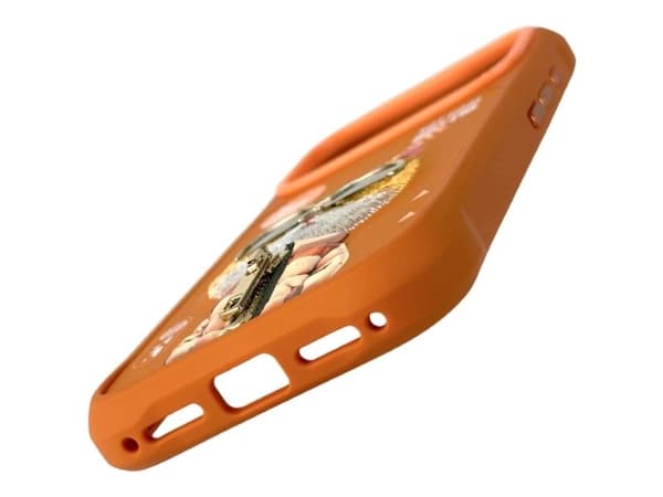 Mobilskal Nimmy Cool&Cute Cat till iPhone 17 Pro Max orange