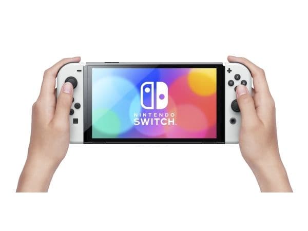 [OUTLET] - Nintendo Switch OLED - Pelikonsoli - Full HD - valkoinen