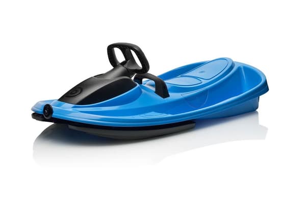 Stratos bobslæde med rat, Racer Blå