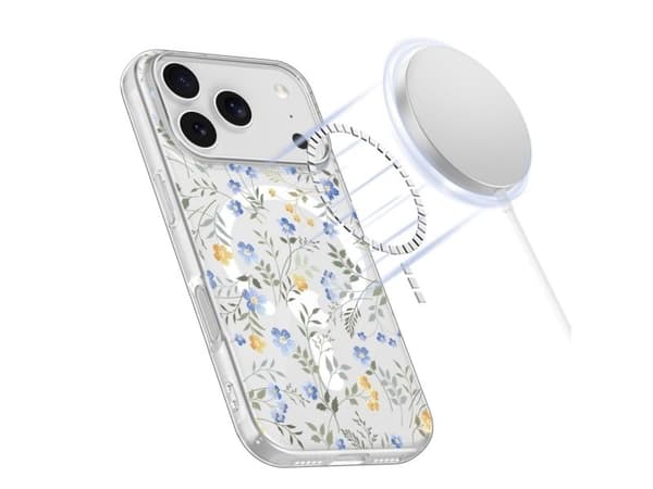 Tech-Protect FlexAir MagSafe-skal för iPhone 17 Pro Max - prästkragar med blad
