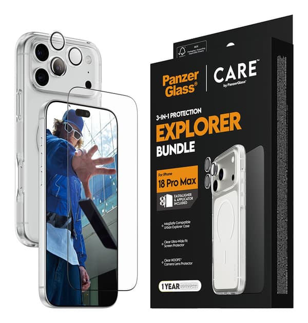 PanzerGlass | CARE by PanzerGlass Flagship 3-in-1 Set iPhone 18 Pro Max