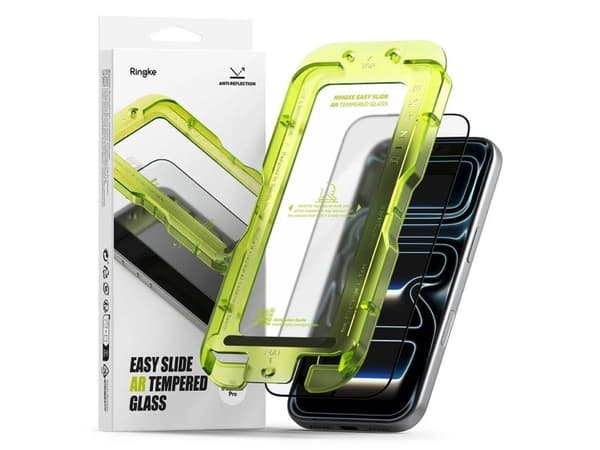 Ringke Easy Slide antireflex härdat glas för iPhone 17 Pro