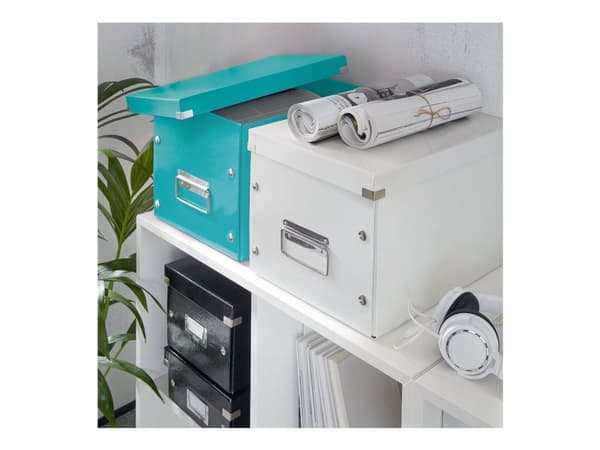 Leitz Click & Store Cube Large - Lagerboks - isblå
