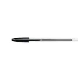 Kuglepen, BIC Cristal, 1 mm, medium, sort, pakke a 50 stk